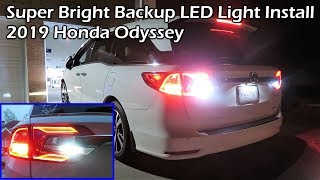 2019 Honda Odyssey Super Bright Backup LED Light Install