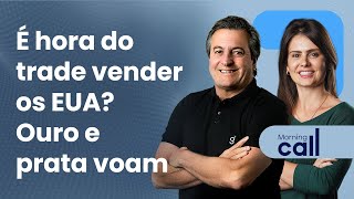 🔴 20/01/26 É hora do trade vender os EUA? | Ouro e prata voam | Morning Call