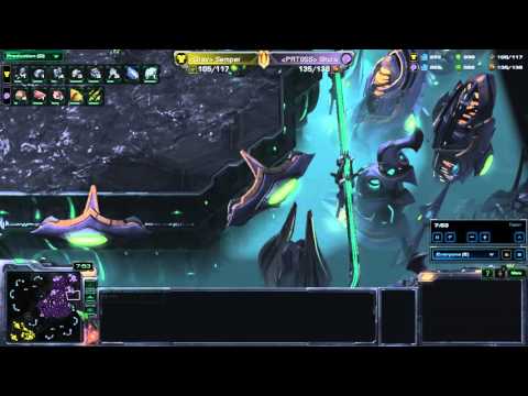 Starcraft -- Legacy of the Void  -- Semper (T) vs Scarlett (Z) on Dusk Towers