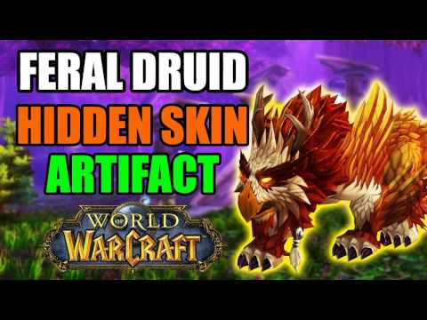 Unlocking Hidden Artifact Appearance - Feral Druid  (Moonspirit)