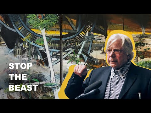 STOP THE BEAST - Statement von Bazon Brock - mit Helge & Saxana