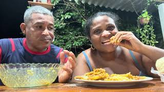 COMENDO COMIDA FORTE DE ROÇA  FEIJÃO GORDO| RAPOSAO SÓ RESENHA 🙈🙈🙈