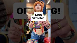 Risking £190 on a pack of Pokémon cards!