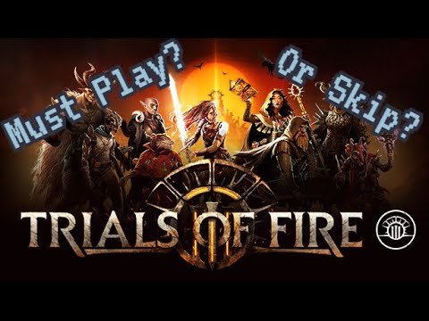 Trials of Fire Review -- Unique Tactical RPG Deck-builder Hybrid!
