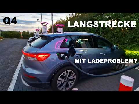 Einmal Polen und zurück mit dem Audi Q4 - und das erste Mal Ladenervosität!