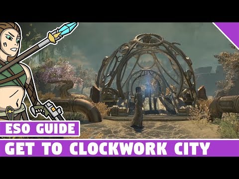 Elder Scrolls Online Clockwork City Map