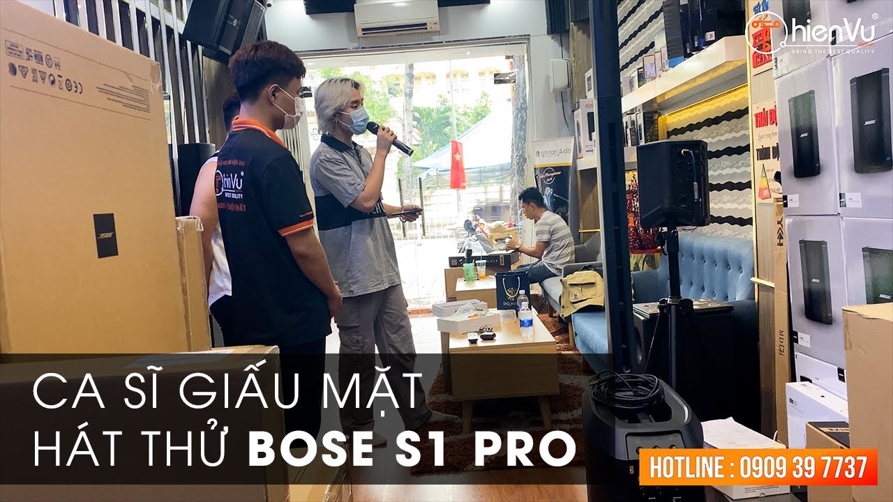 video Dàn karaoke Bose S1 Pro TVA 05 0