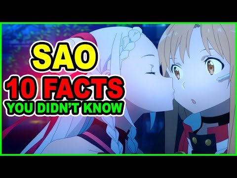 Sword Art Online Ordinal Scale 10 Facts YOU Didn't Know! SAO Anime Facts