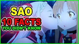 Sword Art Online Ordinal Scale 10 Facts YOU Didn't Know! SAO Anime Facts video