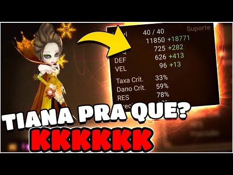 TEM TIANA E ATACA DE LEO KKKKK... RAGE REVIEW - Summoners War: Sky Arena
