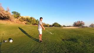 中古VOKEY 58度ウェッジ、アプローチ練習。