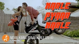 Karle Pyaar Karle | Benny Dayal, Palak Muchhal - YouTube
