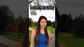 Being born “last millennium” feels ancient now with 2000s kids all grown up. #millennials #nostalgia