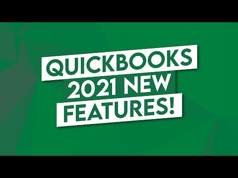 QuickBooks 2021 New Features QuickBooks Desktop 2021 Updates Video
