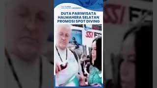 Ikut Pameran Diving Terbesar Dunia, Duta Pariwisata Halmahera Selatan Promosikan Spot Diving