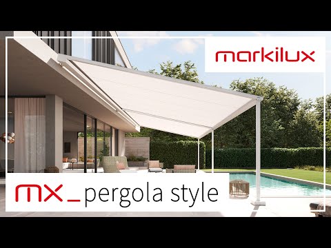 markilux pergola style - pergola awning