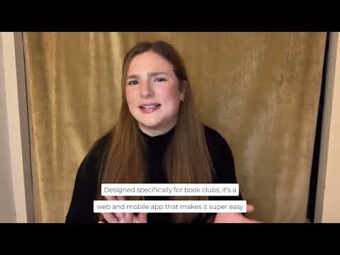 Bookclubs: Book Club Organizer Video