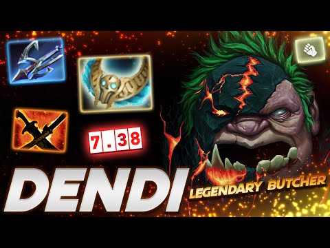 Dendi Pudge Legendary Butcher - Dota 2 Pro Gameplay [Watch & Learn]
