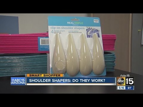 Part of a video titled Tired of clothes falling off hangers? - YouTube