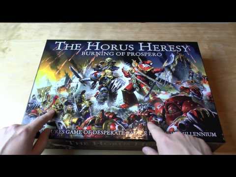 The Horus Heresy - Burning of Prospero - Unboxing (WH40K)