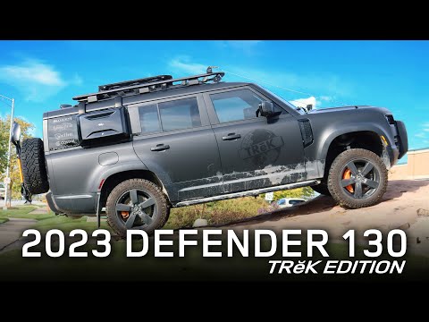 The NEW 2023 DEFENDER 130 SE TRĕK EDITION You've Been Waiting For | Land Rover Naperville