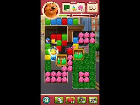 Toon Blast Level 6354 - NO BOOSTERS 🐻🐺🐱 | SKILLGAMING ✔️