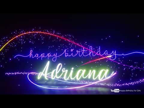 Adriana #birthday #special #video #Adriana #wish Adriana Happy birthday song Happy birthday Adriana