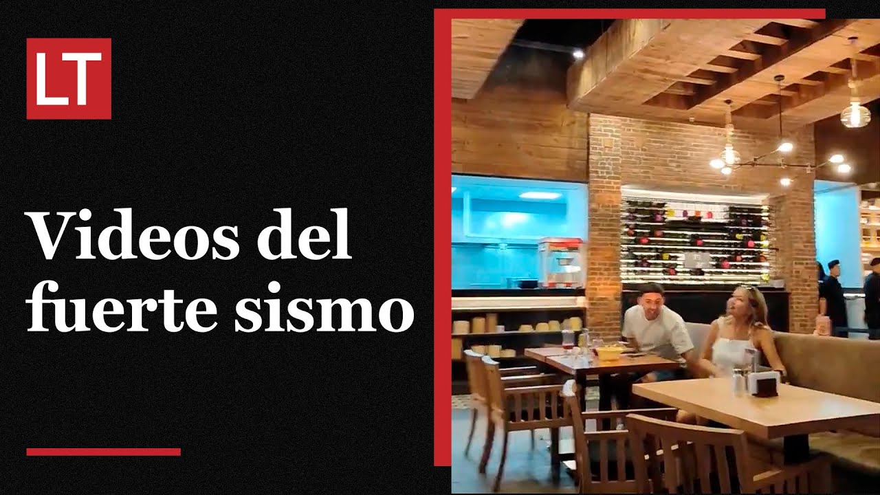 Video shows earthquake shaking central Chile