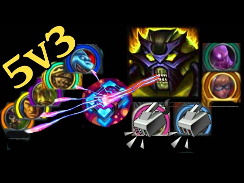 HoN 5v3 Leaver game No Remake - Amun Ra Codex