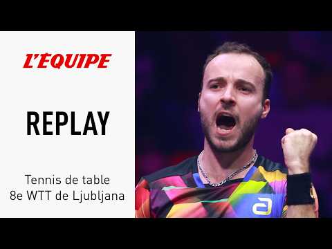 Tennis de table - Le replay du 8e de finale entre Simon Gauzy et Darko Jorgic au WTT de Ljubljana