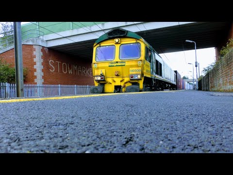 ***ULTRA 40 TONE*** Freightliner 66508 departs Stowmarket on 4L89 | 24/11/18