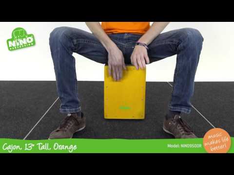 Cajon 13" - Tall - Orange - NINO950OR