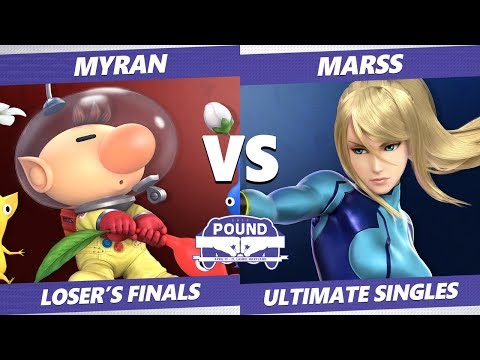 Pound 2019 SSBU - Armada Myran (Olimar) VS PG Marss (ZSS) Smash Ultimate Loser's Finals