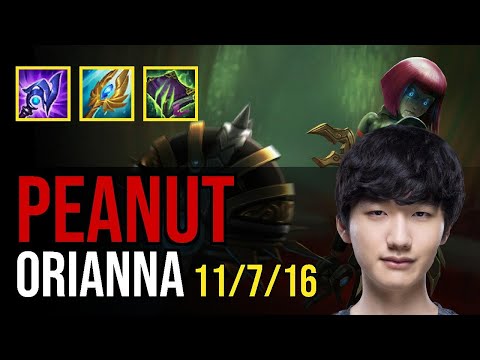 Peanut - ORIANNA vs. VLADIMIR Mid | KR Grandmaster
