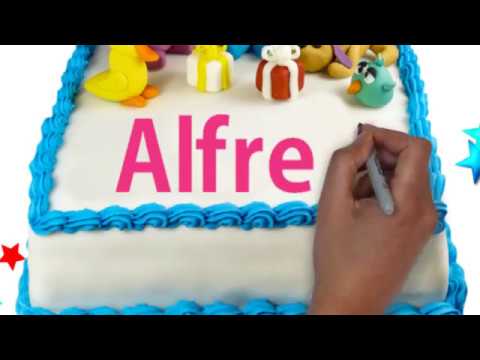 Happy Birthday Alfred