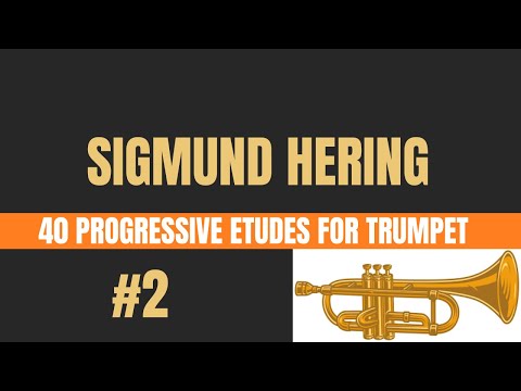 Sigmund Hering - Forty Progressive Etudes for Trumpet #2