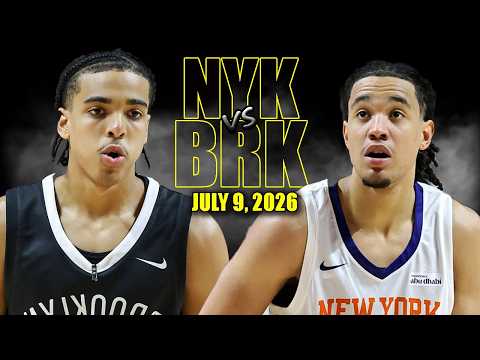 New York Knicks vs Brooklyn Nets Full Game Highlights - July 10, 2026 | NBA Summer League