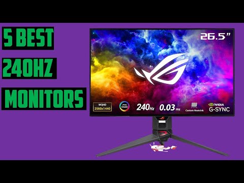 ✅Best 240Hz Gaming Monitors 2026 ⚡ Top 5 Ultra-Fast Displays for Competitive & Pro Gaming