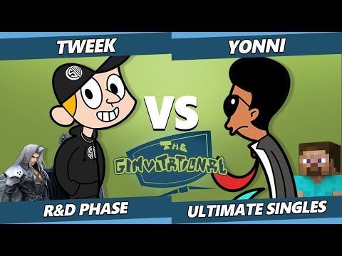 Gimvitational R&D Groups - Tweek (Sephiroth) Vs. Yonni (Steve) SSBU Ultimate Tournament