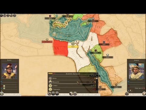 Rome 2 Total War Egypt pt 14 "Elephant charge!!"