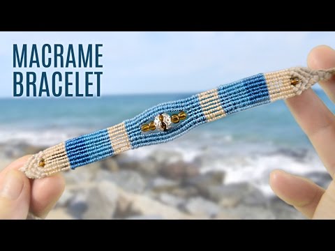 Spiral Macrame Patterns DIY Macrame Spiral Bracelets