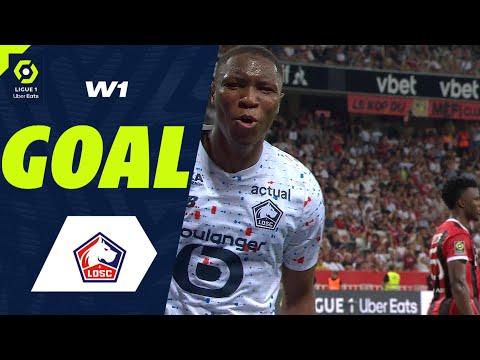 Goal Bafodé DIAKITE (90' +4 - LOSC) OGC NICE - LOSC LILLE (1-1) 23/24