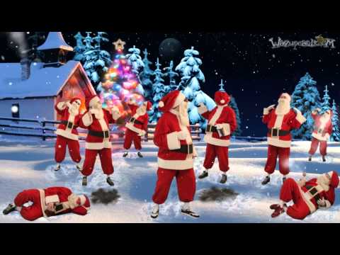 Funny Christmas videos - Funny Dancing Santa Claus 