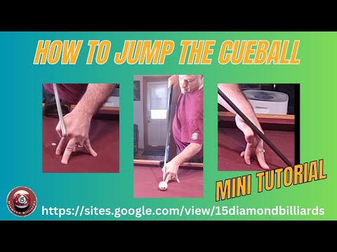 How to jump the cue-ball mini tutorial