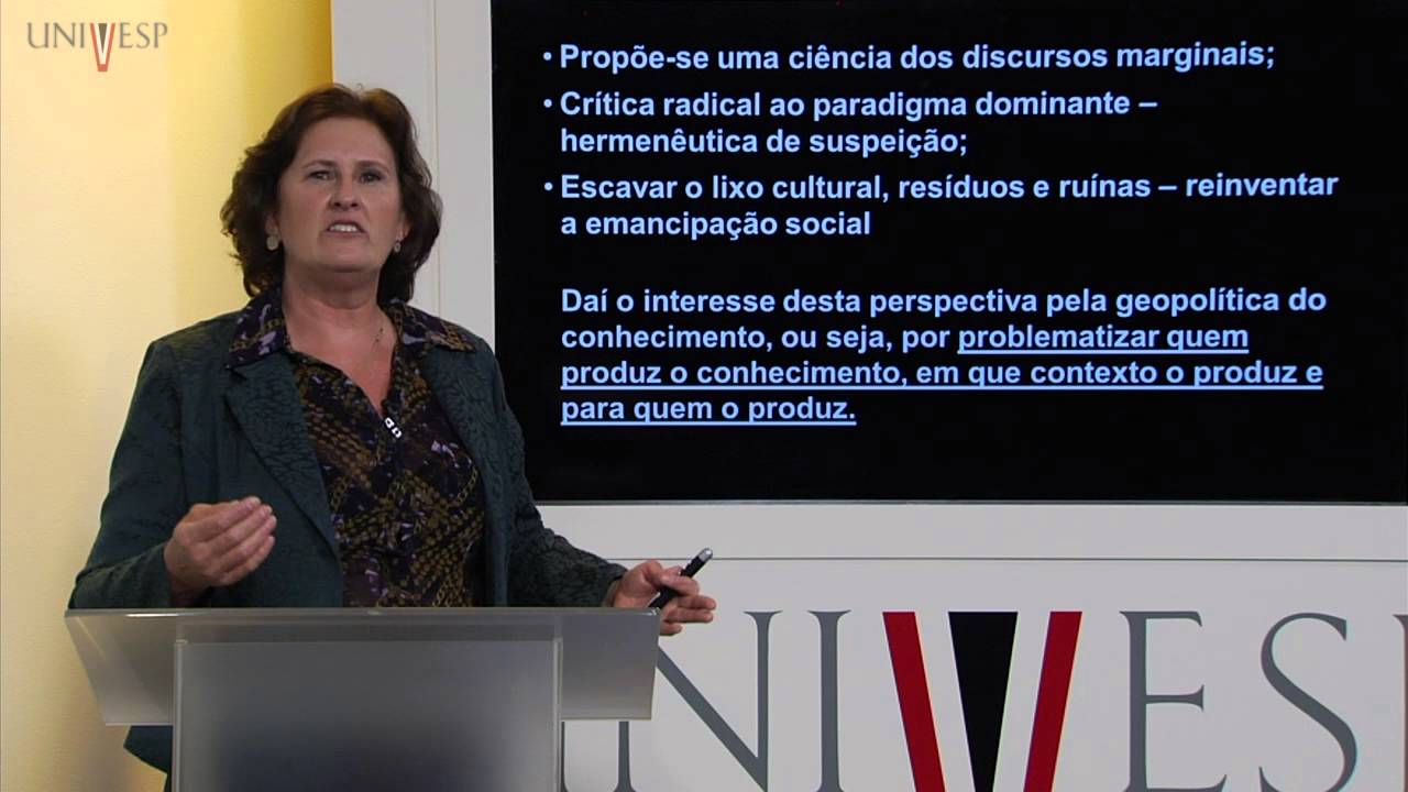 Métodos para a Produção do Conhecimento - Aula 04 - Colonialidade  do poder e do saber