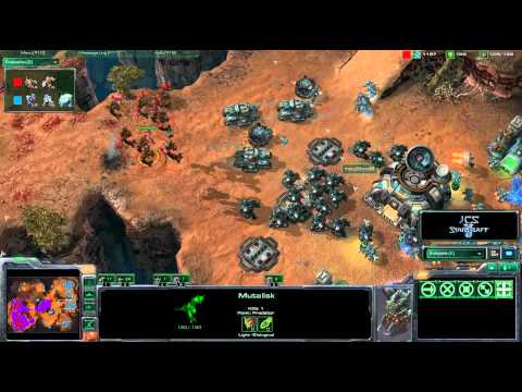 MorroW (T) vs. DIMAGA (Z) - Go4SC2 #34 - Semifinals - Game 1 p2/2