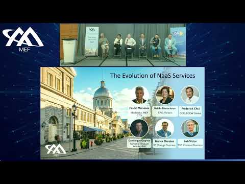 MEF Annual 2023 Opening Plenary - The Evolution of NaaS Services Panel