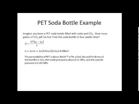 Topic Polymer Permeability Part 2