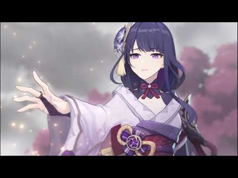 Raiden Shogun's Character Teaser OST - Nightmare | Genshin Impact [BGM/NV]