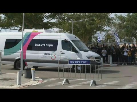 Released hostages arrive at Israel's Sheba Hospital | AFP